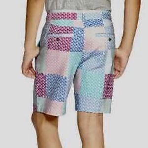Boys Vineyard Vines Whale Patchwork Shorts